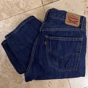 Levi’s low pro straight jeans